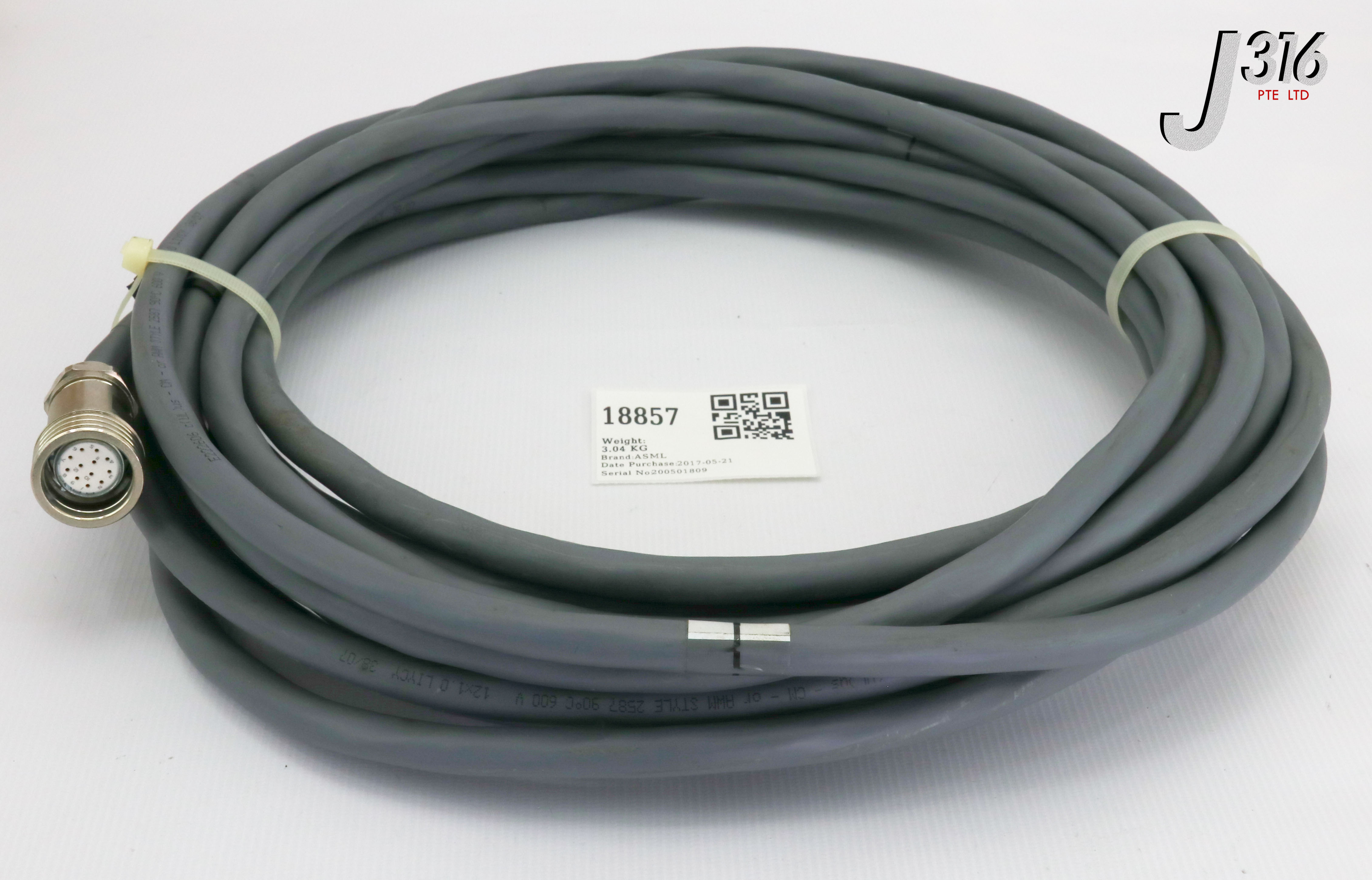 意志の力 18857 ASML CABLE ASSY, SHB-MDC-X35, SHB-LASER-X10, BPSA-X10, 11M